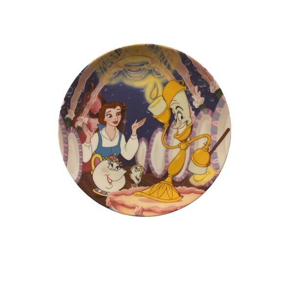 Disney Other - Limited Edition Disney Beauty & The Beast "Be Our Guest" Collector Plate 1993
